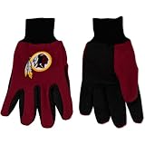 McArthur Sports Washington Redskins Sports Utility Glove- 2 Pairs One Size Fits Most