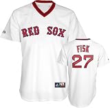 Carlton Fisk Boston Red Sox Cooperstown Replica Jersey