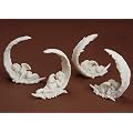 4 s�sse Engel schlafen auf Feder 10cm x 10cm
