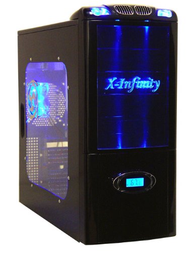 Aspire X-Infinity ATXB6KLW/350 - Tower - ATX - black - power supply 350 Watt ( ATX )
