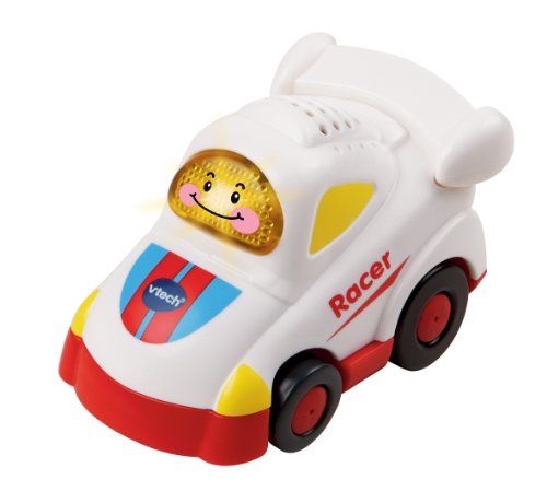 VTech - Toot Toot Drivers - White Racer - Tut Tut Bolides Version Anglaise (Import Royaume-Uni)