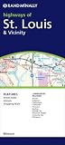 RAND MCNALLY ST. LOUIS & VICINITY MISSOURI REGIONAL MAP