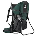 Deuter Kid Aircomfort Child Carrier (Forest/ Granite)