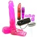 Tantrica Ultra Realistic 8 Inch Vibrating Ballsy Dong with Suction Cup Adult Sex Toy Kit