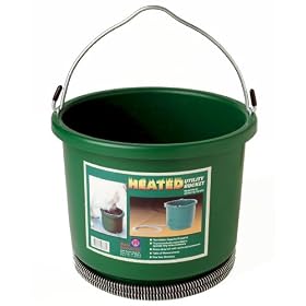 Farm Innovators 2-Gallon (9-Quart) Heated Bucket Model HB-60, 60-Watt by 