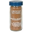 Morton & Bassett Ground Nutmeg, 2.3-Ounce Jars (Pack of 3)