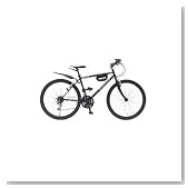 DOPPELGANGER(�h�b�y���M�����K�[) DOPPELGANGER CROSS BIKE�@�u���b�N