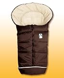 Winterfußsack Eisbärchen Kollektion Heitmann Mocca