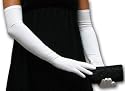 Matte Finish Cotton16-Button Opera Length Gloves