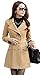 Z-SHOW Women's Double-Breasted Fleece Belted Coat