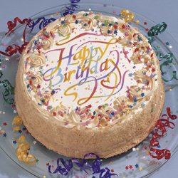 Vanilla Birthday Cake 7 by David