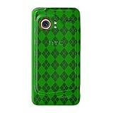 Amzer Luxe Argyle Skin Case for HTC DROID Incredible PB31200 (Green)