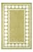 Shell Border Rug in Sand