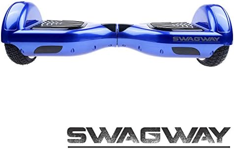 Swagway X1 Hands-free Smart Board - The Fastest, Most Customizable Model Available! (Blue)