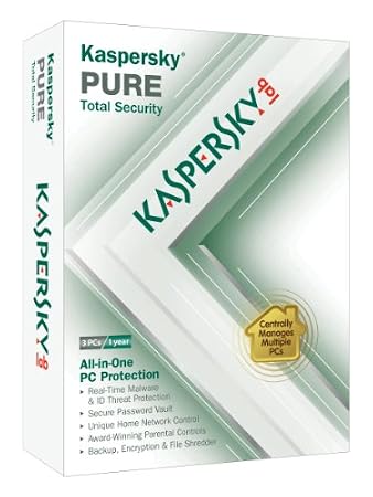 Kaspersky Pure 3-User [Old Version]