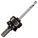 Starrett XA2 Quick-Hitch Arbor with Carbide Tipped Pilot Drill
