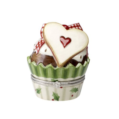 Villeroy & Boch Winter Bakery Decoration Treat Box Cupcake Heart