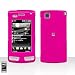 LG Incite CT810 Cell Phone Hot Pink Rubber Feel Protective Case Faceplate Cover