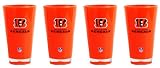NFL Cincinnati Bengals 20-Ounce Insulated Tumbler 4 Pack