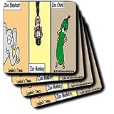 Londons Times Funny Society Cartoons - Zoo Chini - Coasters