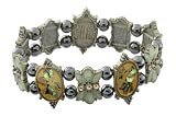 MAGNETIC THERAPY Haematite Bracelet-Green Nature