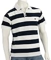 Timberland T-Shirt SS RUGBY STRIPE PIQUEPOLO, Poppy Field
