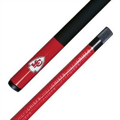 Imperial Kansas City Chiefs Licensed Eliminator Billiard Cue