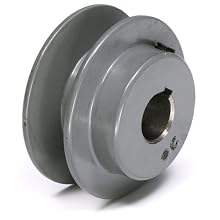 TB Woods 2AK2078 FHP Bored-To-Size, 2.05" Outside Body Diameter, 0.875" Bore Diameter V-Belt Sheave