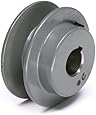 TB Woods AK2558 FHP Bored-to-size V-Belt Sheave, A Belt Section, 1 Groove, 5/8" Bore, Cast Iron, 2.55" OD, 9810 max rpm