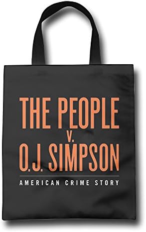 The People V. O.j. Simpson American Crime Story 2016 LogoCanvas Cotton Tote Bag Shoulder Bag