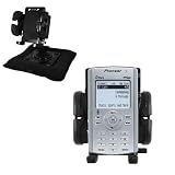 Gomadic for the Pioneer Airwave XM2Go - Pioneer Airwave XM2Go Car Bean Bag Dash & Windshield Holder - Gomadic Brand