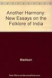Another harmony : new essays on the folklore of India