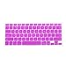HDE Ultra Thin Silicone Rubber Keyboard Skin Cover for Macbook Pro Non Retina 13/15/17 (Violet)