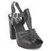 MIA Women's Kings Road Stacked Heel Sandal