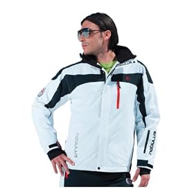 NEBULUS SKI JACKET ROCKET, men's, white, 10,000 mm