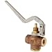 Kingston 305A Series Brass Quick Opening Flow Control Valve, Squeeze Lever, 1/4" NPT Female