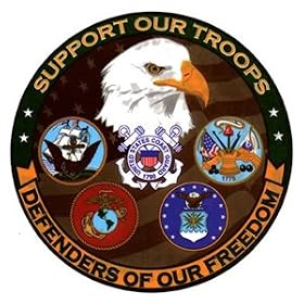 Defenders of Freedom 5" Window Cling