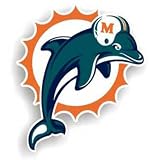 Miami Dolphins Nfl 12 Car Magnet"