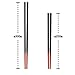 Silicone Tip Chopsticks (Long 30cm)