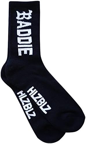 HLZBLZ Women's BADDIE SOCKS One Size Black