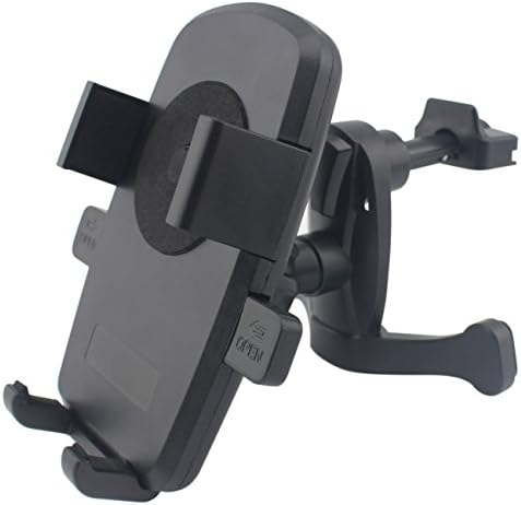Car Air Vent Mount by Stayin,Universal Smartphone Car Mount Holder Cradle With a Quick Release Button for iPhone 6 6S 5S 5,iPod Touch and Other Devices Unto 3 Inches Wide,Black