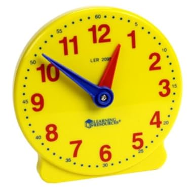 Learning Resources Huge Time 12 Hour Student Clock