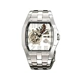 Orient Mens Power Reserve Semi-Skeleton White Automatic Watch #CFTAB002W by Orient