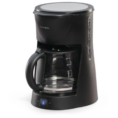 West Bend 12-Cup Coffee Maker, Black