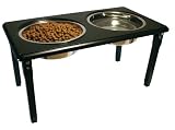 Posture Pro Adjustable Double Diner - Black, 1 Quart