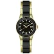 Jacques Lemans Women's GU204C Geneve Collection Yellow Gold Tone Stainless Steel & Ceramic Watch
