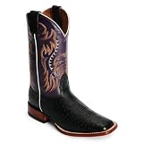 Mens NOCONA 11 Smooth Ostrich Breathable Cowboy Boots BLACK (Size Run 6 - 13 B D EE) FAL-WIN by Nocona