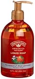 Nature's Gate Organics Fruit Blend Liquid Hand Soap, Persimmon & Rose Geranium, 12-Ounce Bottles (Pack of 3)