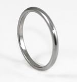 2MM High Polish Tungsten Carbide Band Ring