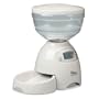 Petmate LeBistro Portion Control Automatic Pet Feeder, Bleached Linen, 5 Pounds